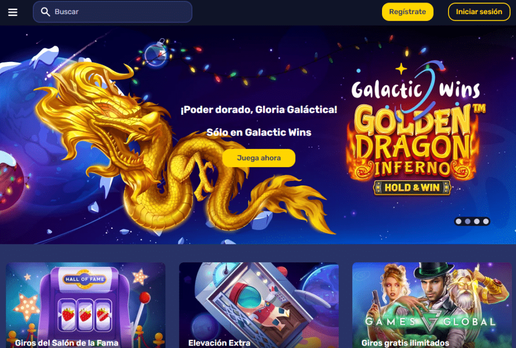 Galactic Wins Online Casino