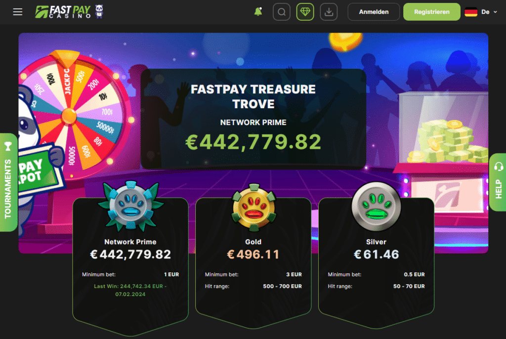 FastPay Online Casino Bonus
