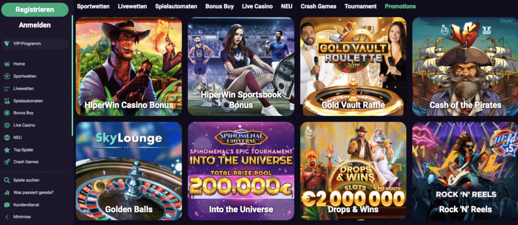 hiperwin online casino bonus