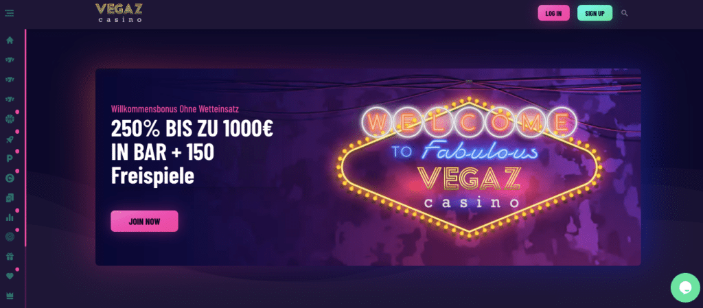 Vegaz Online Casino