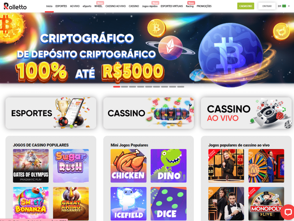 Rolletto Online Casino