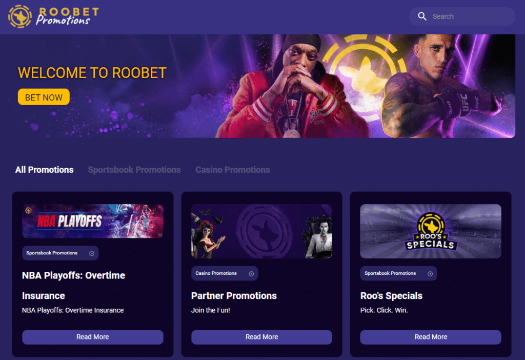 Roobet Online Casino Promotions