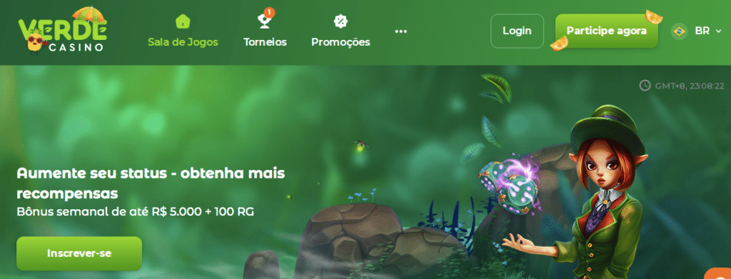 verde online casino bonus screenshot