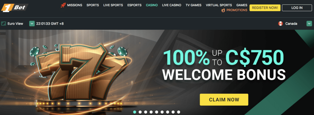 1bet online casino