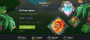 lucky elf casino screenshot