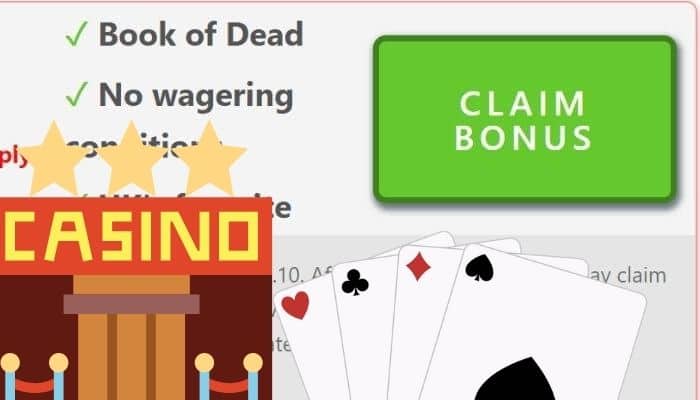 Sign up on the casino bonus website