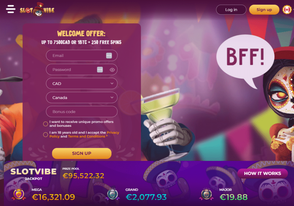 SlotVibe Online Casino