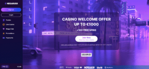 megarush online casino