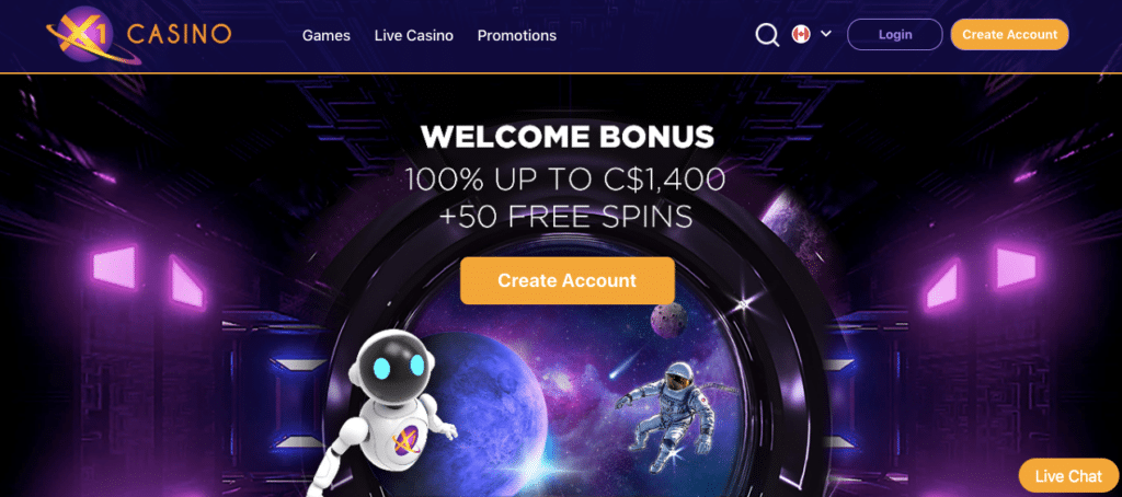 x1 online casino