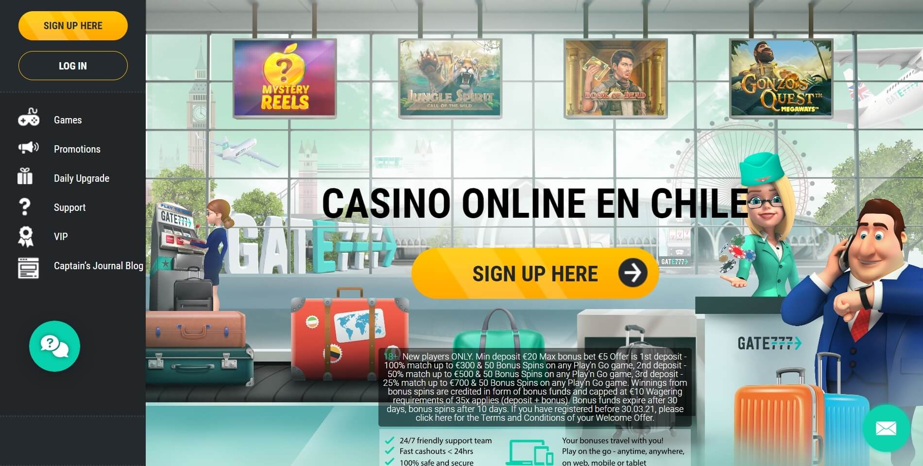Ahora puede hacer su casino de Chile online de forma segura