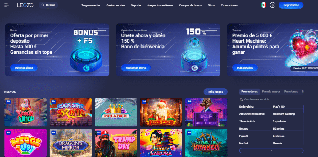 Legzo Online Casino