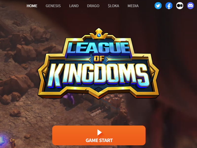 Simply claim your ownership of LANDs as lucrative real estate (NFT) and experience a new world of digital estate investing with league of kingdoms