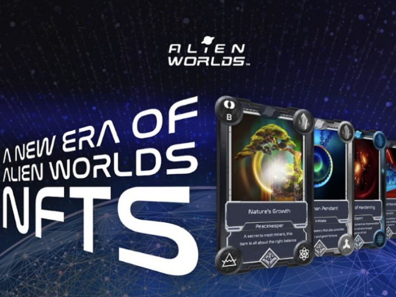 Alien Worlds is an NFT Metaverse where players can play with unique digital items.