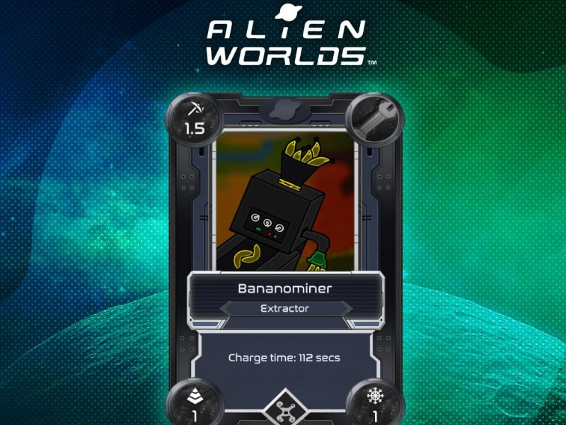 Alien Worlds is the #1 blockchain game on Earth so everybody can seek their fortune here. 