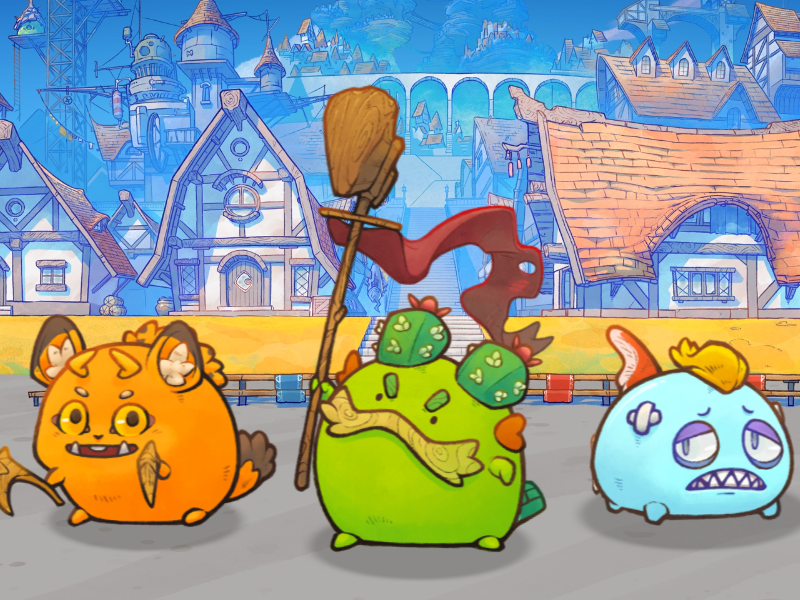 Axies can be battled, collected, and even used to earn cryptocurrencies. 
