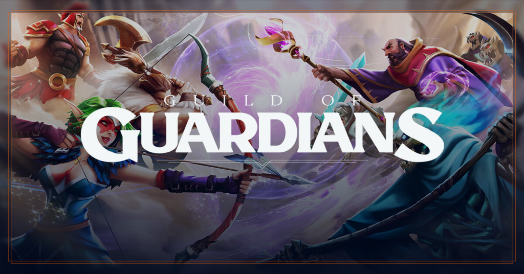 Main image of the Guild of Guardians website