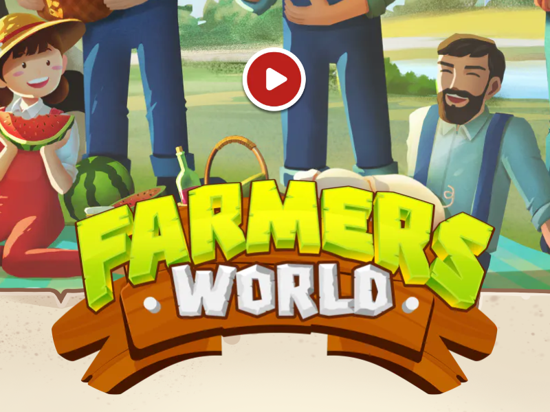Join with unlimited players on farmers worlds nft community games