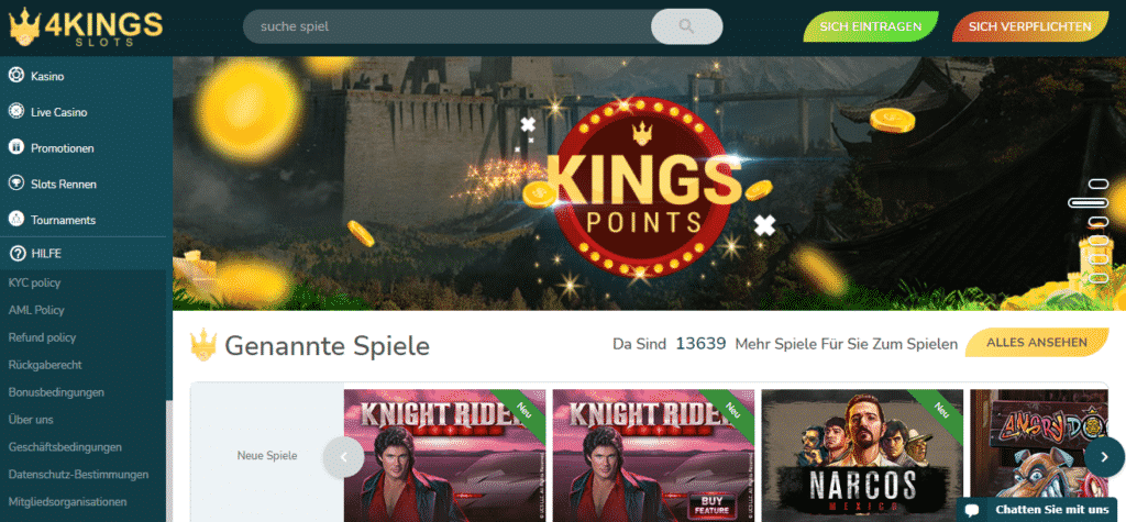 4 Kings Slot Screenshot