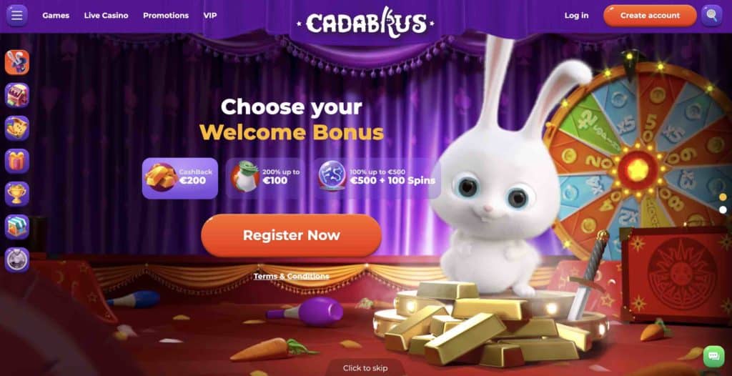 Cadabrus Casino Online