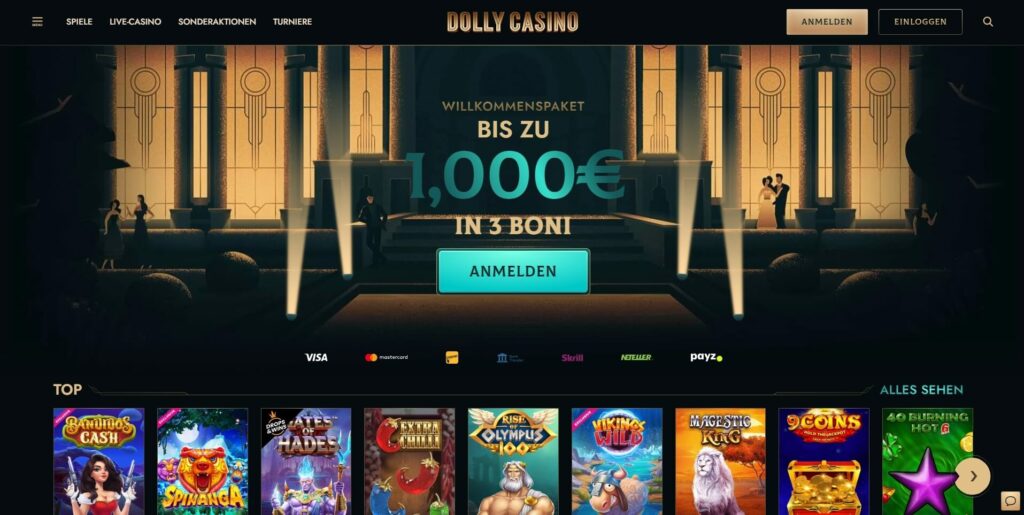 Dolly Casino Bonus ohne Einzahlung