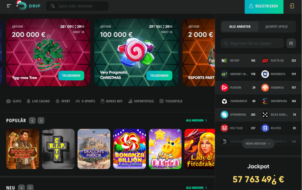 Drip Online Casino