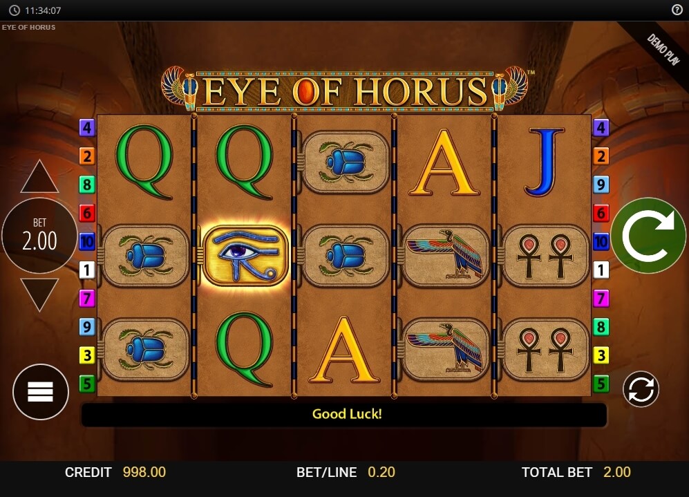 Eye of Horus Bonus ohne Einzahlung