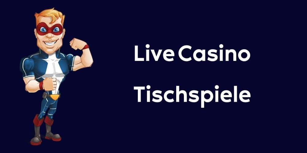Live Casino Tischspiele Online