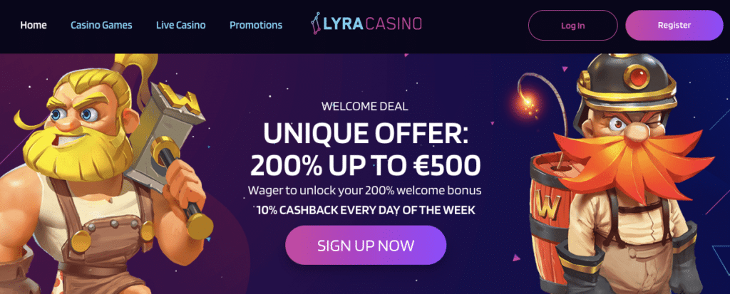 lyra online casino
