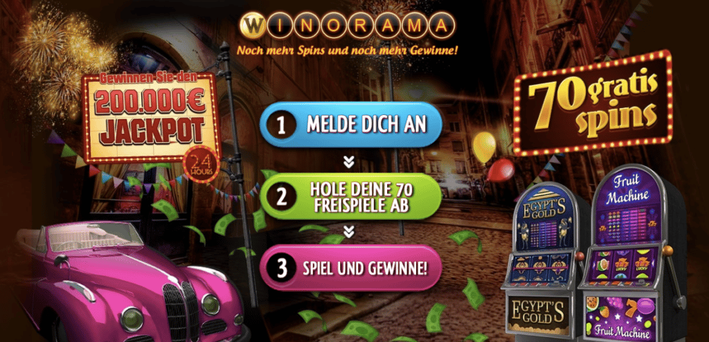 winorama casino screenshot
