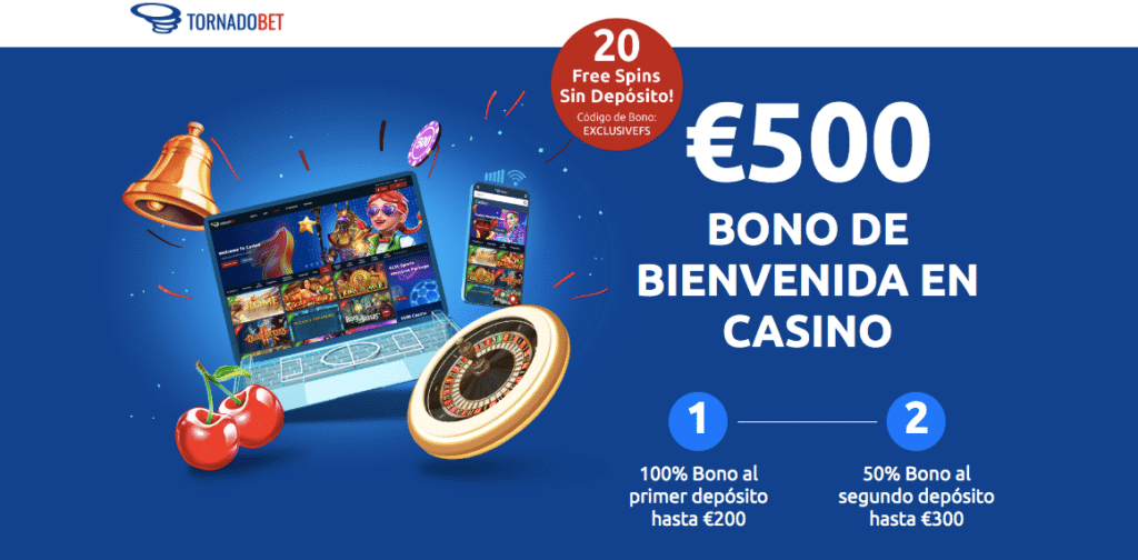 tornadobet online casino lobby ES screenshot