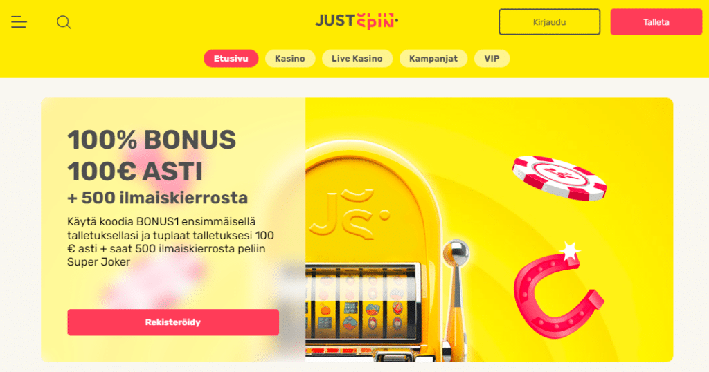JustSpin Online Casino