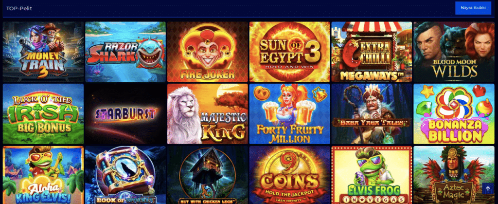 club riches casino games screenshot