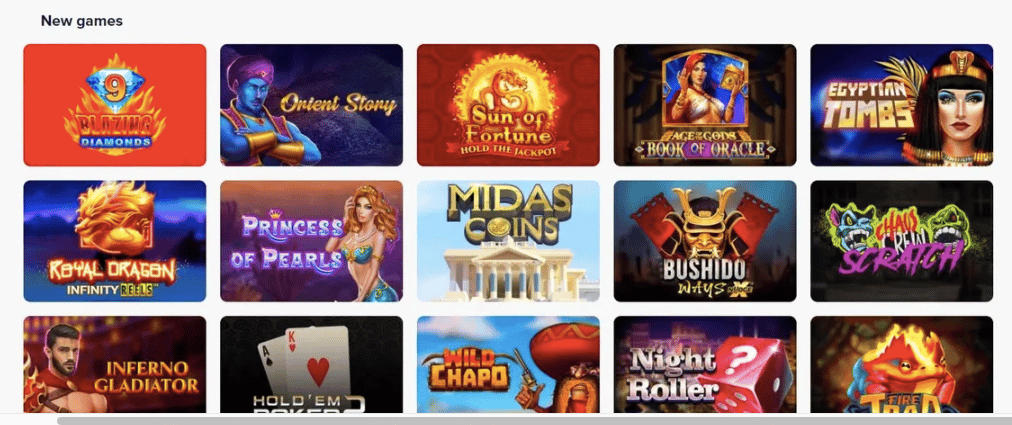 light casino games screenshot
