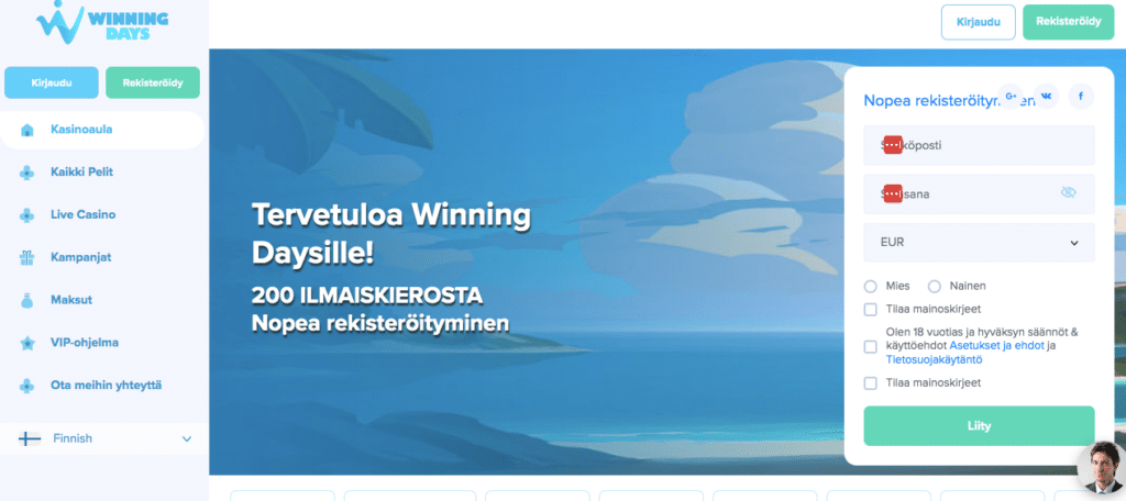 Winning Days Online Casino 