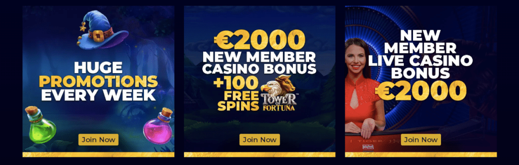 club riches online casino promotions