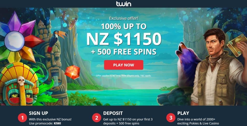 Twin Online Casino Screenshot