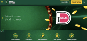 bruce pokies online casino lobby screenshot