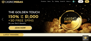 casino midas lobby screenshot