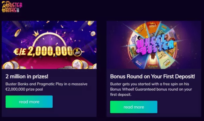 Buster Banks Online Casino Bonus