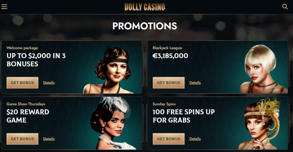 Dolly Casino Online Casino Bonus