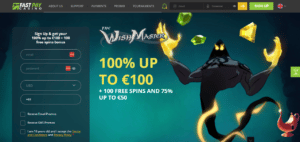 Fastpay Online Casino Screenshot
