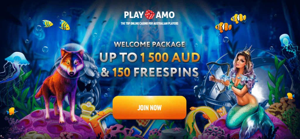 Playamo Online Casino Screenshot