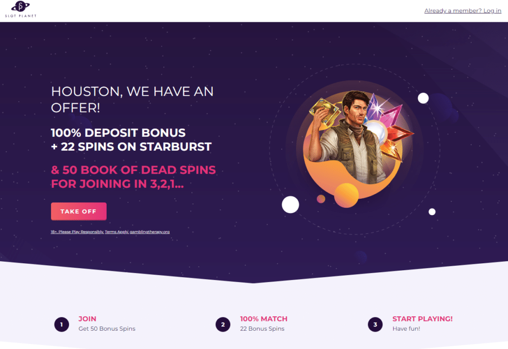 Slot Planet Online Casino Bonus
