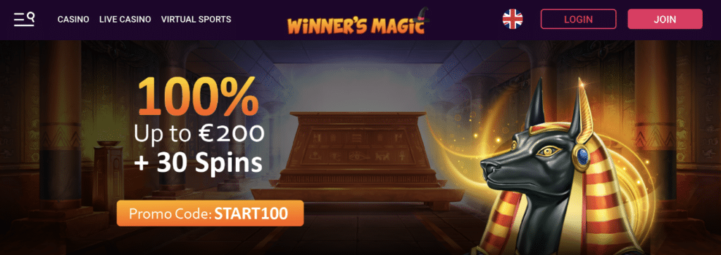 winners magic online casino