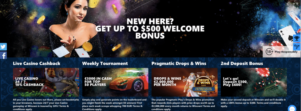 winown online casino bonus