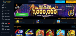 winward casino screenshot