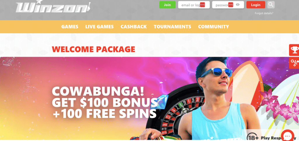 winzon online casino bonus