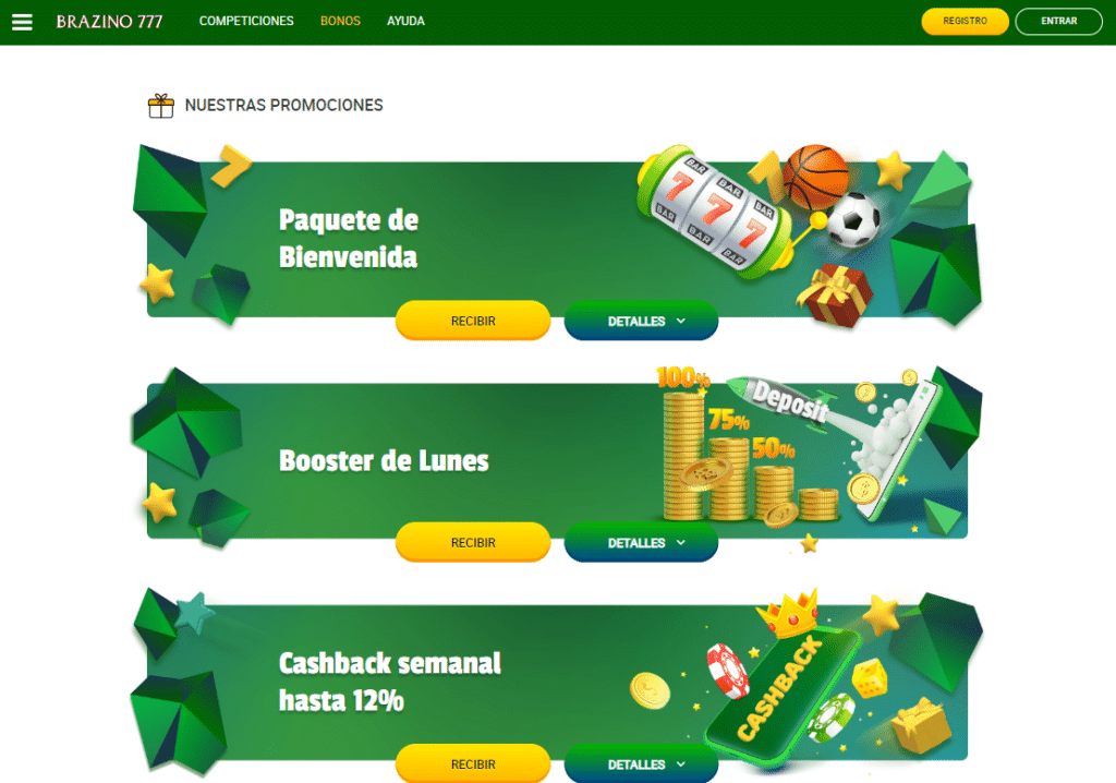 Brazino777 Online Casino Bonus