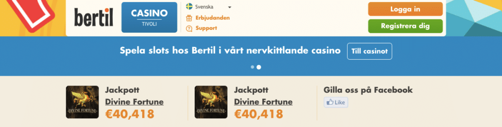 bertil online casino bonus