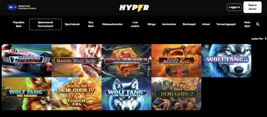 hyper online casino